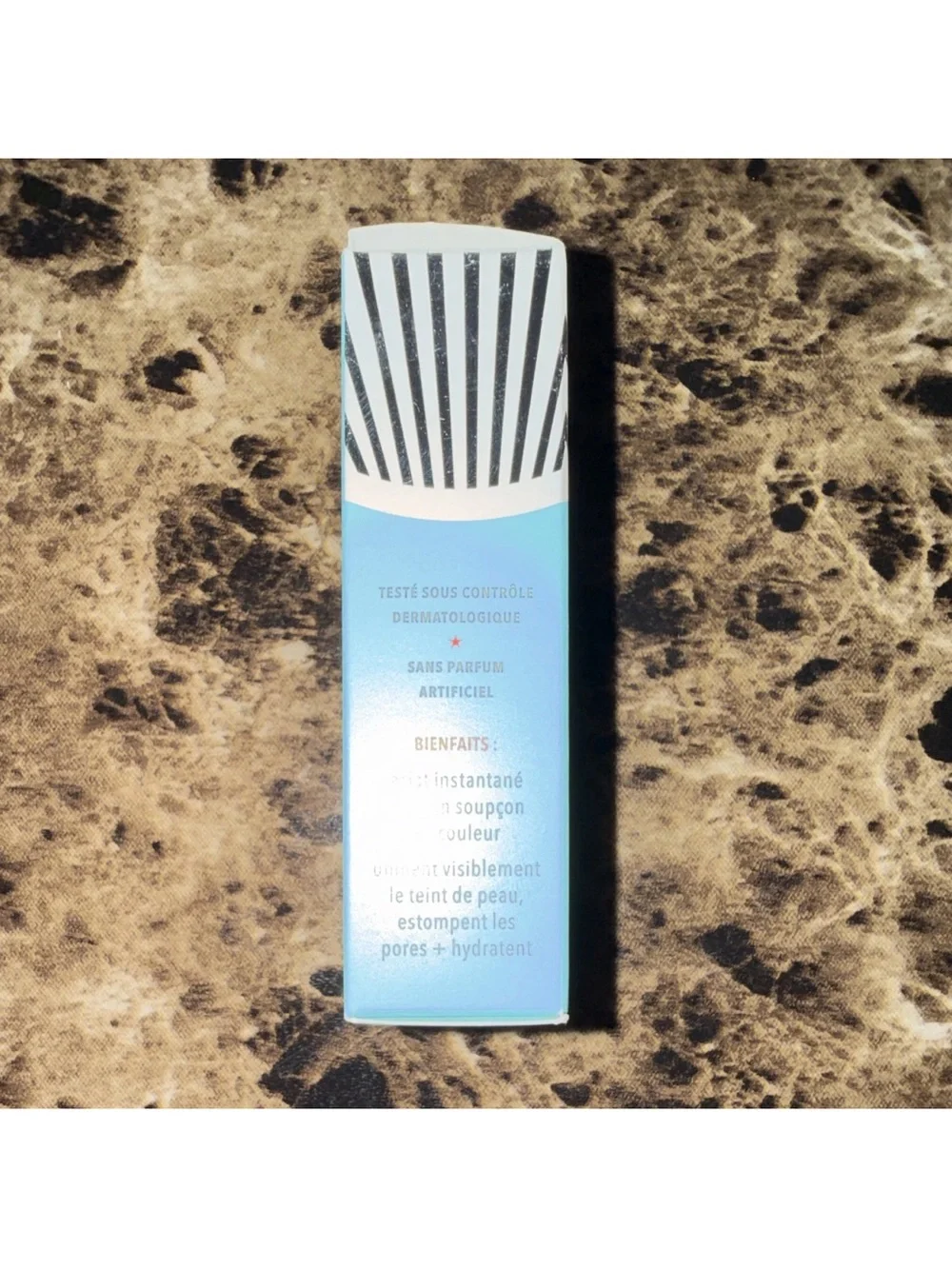 First Aid Beauty Bronze + Glow Drops Aqua and White Packaging